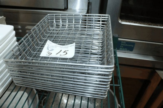 Stainless Square Baskets