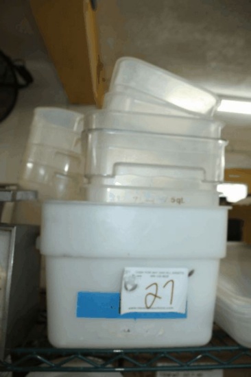 Assorted Plastic Ware
