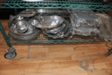 Large Lot of Assorted Silver Plated Serving Ware