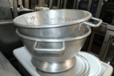 Footed Aluminum Collanders