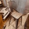 Grey Metal Bar Stools