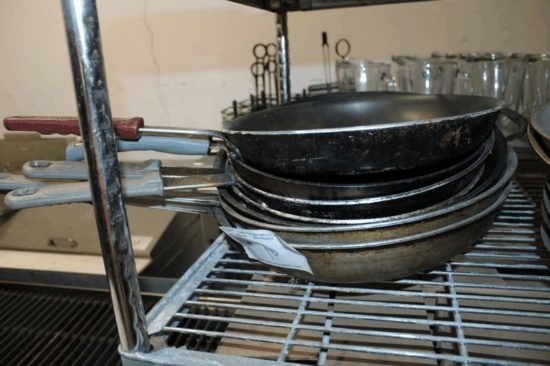 Assorted Frying Pans
