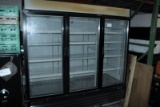 Max Cold Glass 3 Door Freezer