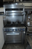 Imperial 6 Burner Range w/ Imperial Salamander