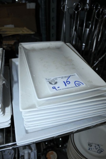 Assorted Rectangle Plates