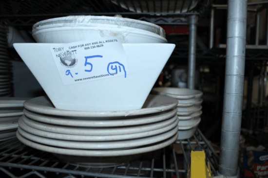 Assorted Pasta Bowls, B&B & Augratin Dishes