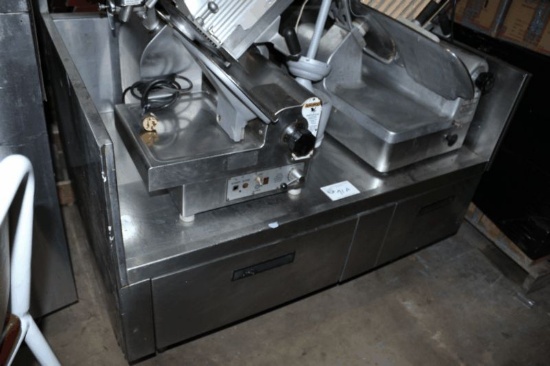 48" Delfield Chef Base with Drawers & Overshelf