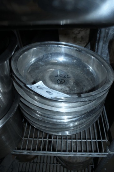 Round Stainless Water Pans
