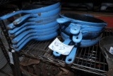 Cast Iron Fry Pans Blue 10