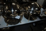 Matching Round Roll Top Chafers