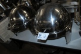 Stainless Round Roll Top Chafers