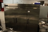True T-72 Stainless 3 Door Cooler