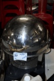 Stainless & Gold Round  Roll Top Electric Chafer