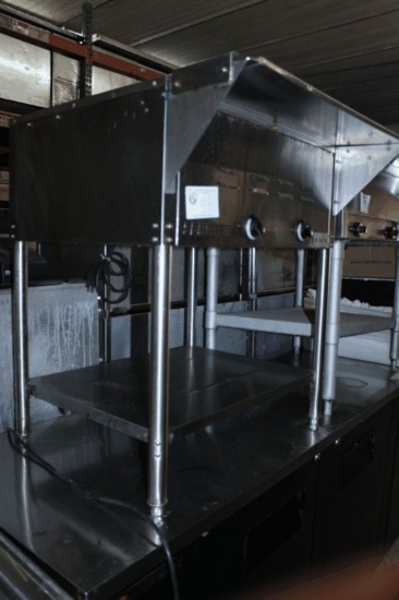 Servite 2 Hole Electric Steam Table