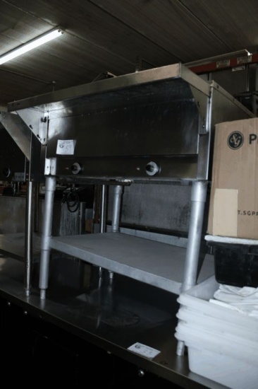 Electric 2 Hole Steam Table