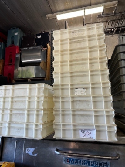 White Dough Bins