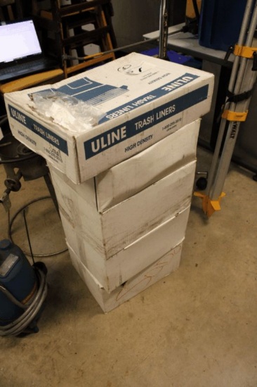 Large boxes of Trash Liners