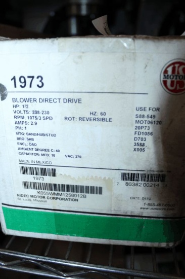 US Motoros Model 1973 Blower Direct Drive