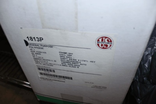 US Motor 1813P General Purpose Polyphase