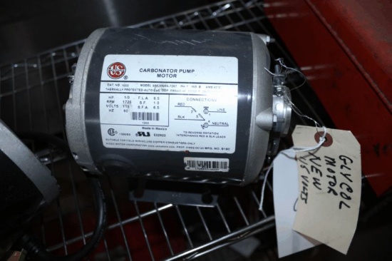 Telco Green Model VMM48-5601-ES-N52-GA Exhaust Fan Motor