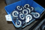 Crate of Like New Castors