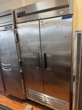 True T-35 Stainless 2 Door Cooler