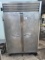 Traulsen Stainless 2 Door Freezer