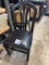 Black Wood Dining Room Chairs
