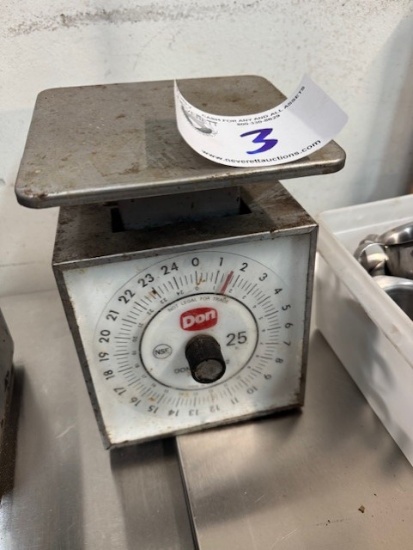 Edward Balm 25lb Spring Scale