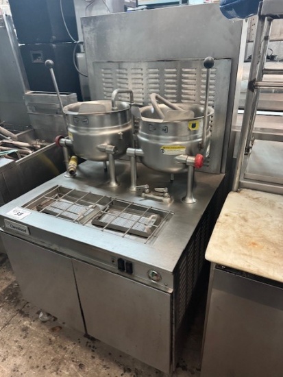 Cleveland Double Kettle Steamer