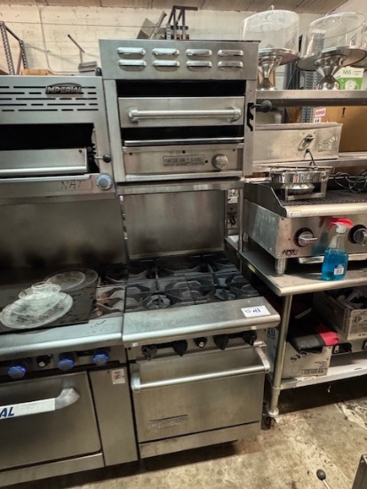 American Range 4 Burner w/ Salanander