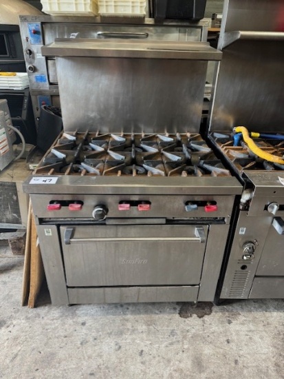 Sunfire 6 Burner Range