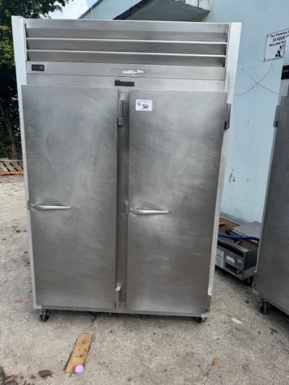 Traulsen Stainless 2 Door Cooler