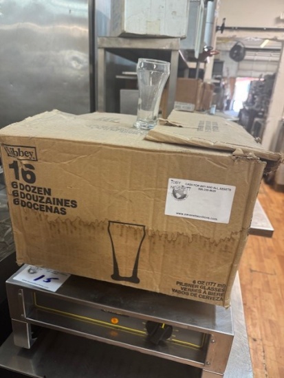NEW Libbey Pilser Glass 6oz