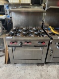 Sunfire 6 Burner Range