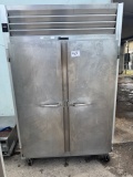 Traulsen Stainless 2 Door Freezer