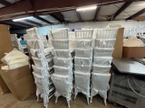 NEW Chavari Silver  Chairs w/ Cushions