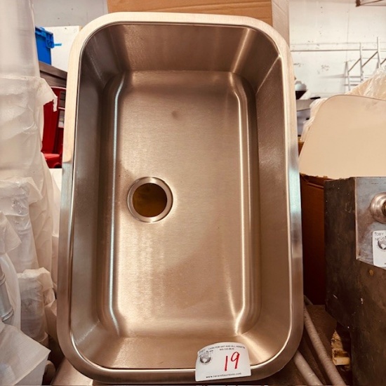 Stainless Drop In 18x28" Sink