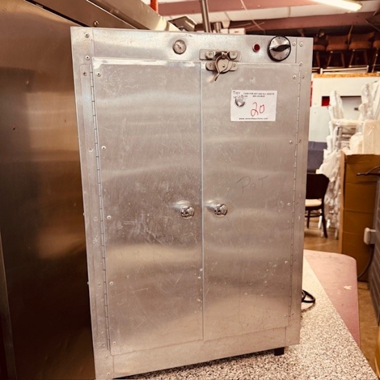 Heated Counter Top Cabinet
