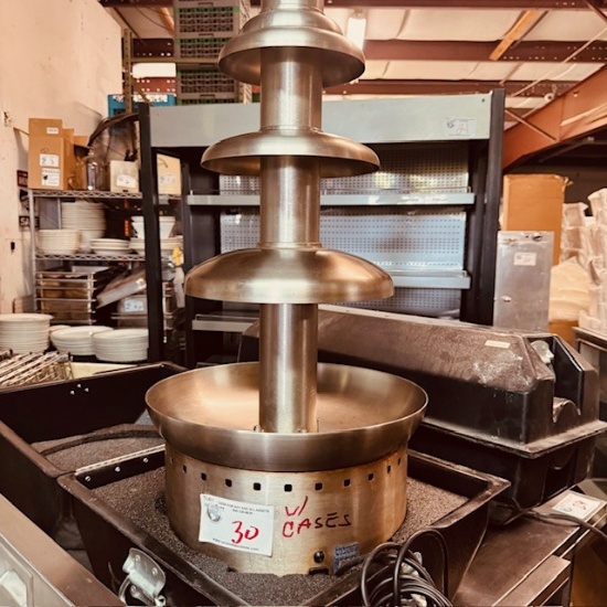 Stainless Chocolate Fountain with Case