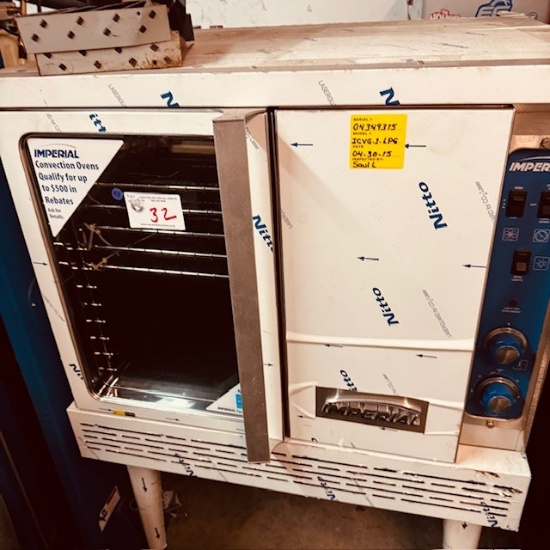 NEW Imperial Single Convection Oven