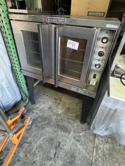 Bakers Pride Single Elecrtric Convection Oven