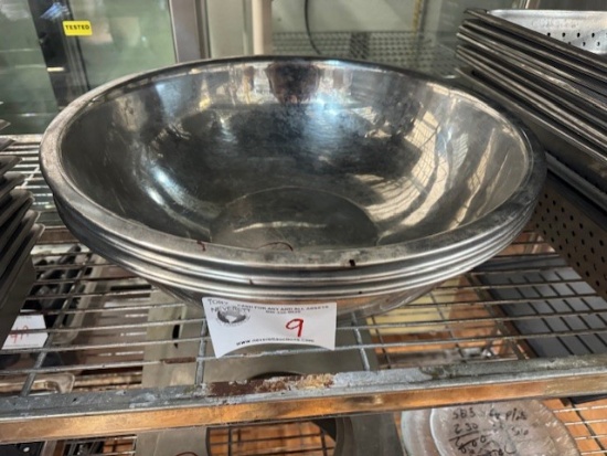 Extra Large Stainless Mixing Bowls