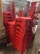 Red Metal Chairs