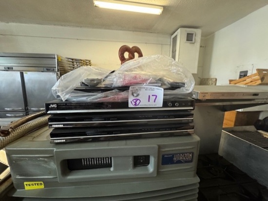Assorted DVD Players
