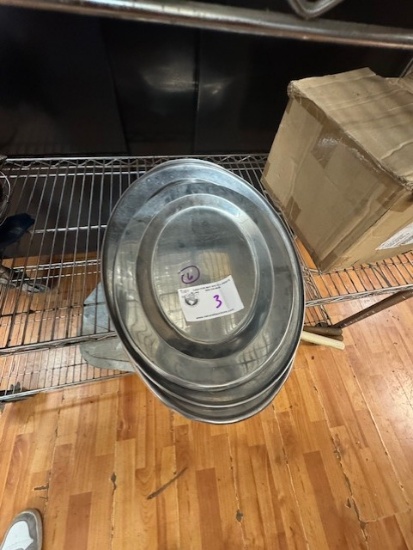 Stainless Serving Platters