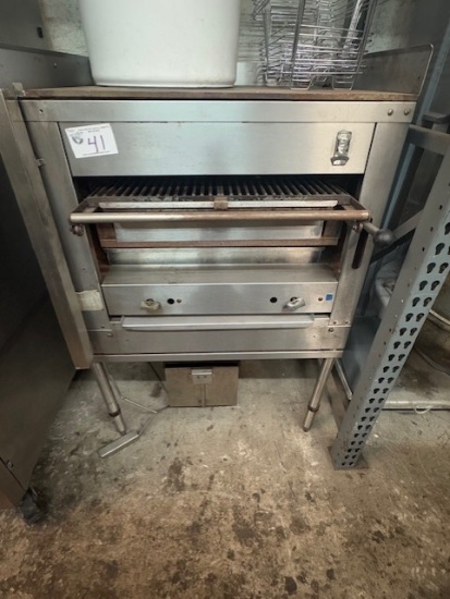Montague Heavy Duty Steakhouse Broiler w/ Finishing Top