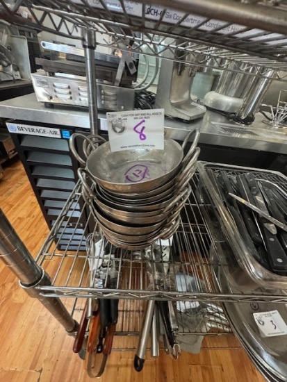 Stainless Bowls w/ Handles