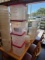 7.5 Square Food Storage Containers with Lids
