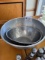 1 Stainless & 1 Aluminum Collander